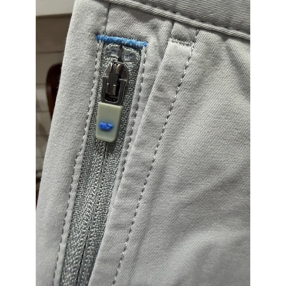 Vineyard Vines Performance On-The-Go Pants Kids 14 Grey Chino Stretch Boys